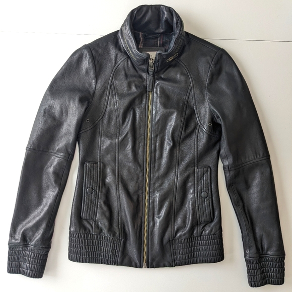 MACKAGE Lambs Leather Jacket - Picture 1 of 10
